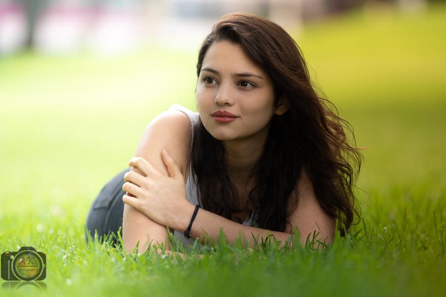 Professional headshot photography session